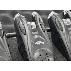 Сигнализатори с Централа CarpMax Tiny 3+1 – Безжичен Комплект Аларми за Карп Риболов
