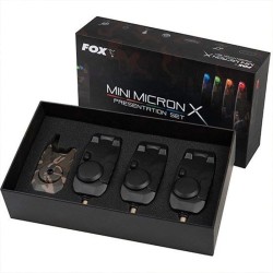 Сигнализатори Fox Mini Micron X Camo Set 3 Rod Set
