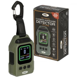 NGT CO Detector - Детектор за въглероден оксид (CO) с аларма, термометър и LED осветление