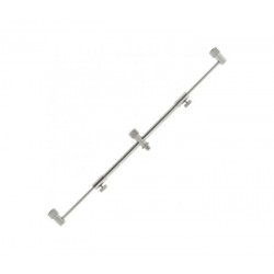 Регулируем телескопичен троен бъзбар NGT Stainless Steel