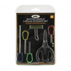 Комплект игли NGT 6 Piece Plastic Baiting Set