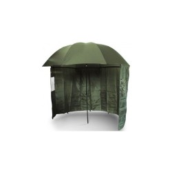 Шарански чадър със странична тента NGT 180см Green Brolly Tent